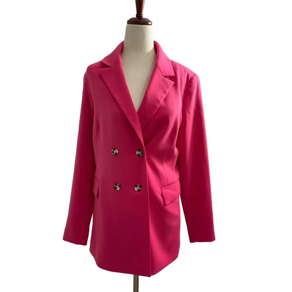 Nine West Blazer Size 2 Women Pink Magenta NWOT | 0232